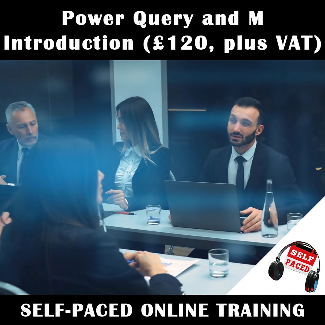 Self-Paced Power Query and M Introduction