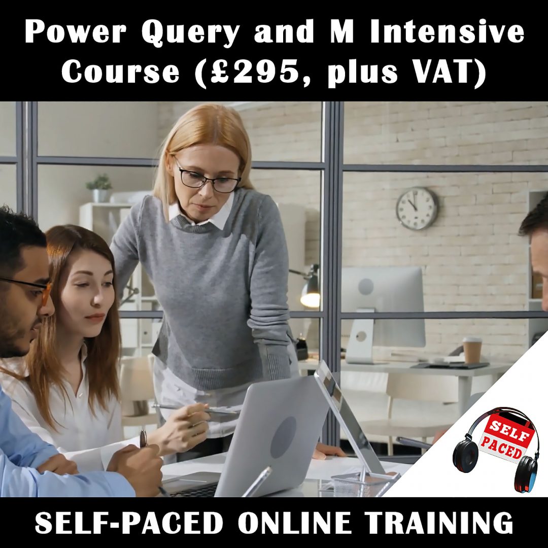 Power Query and M Self-Paced Intensive Training Course