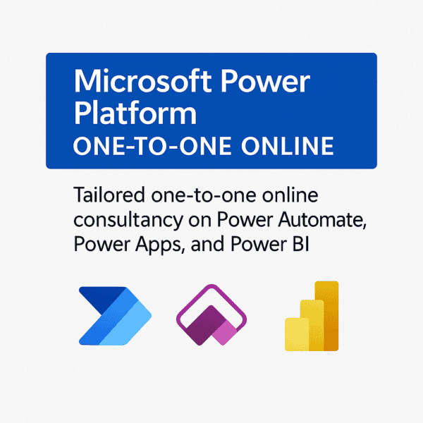 Microsoft Power Platform One-to-One Training & Consultancy